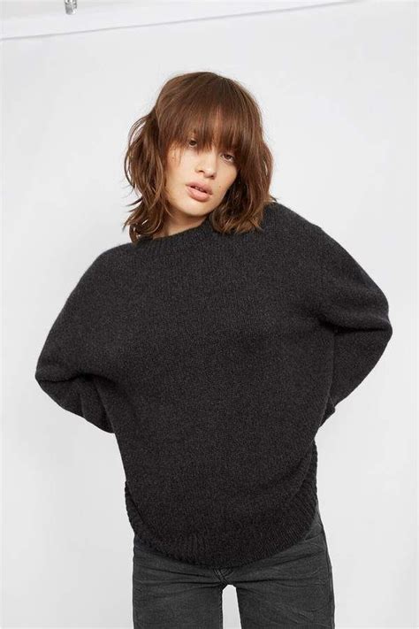 Rosie Cashmere Knit Charcoal By Anine Bing Sweaters For Women