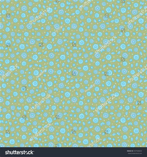 Classic Wallpaper Seamless Vintage Flower Pattern Stock Vector Royalty