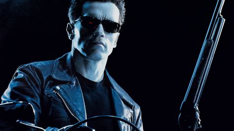 Ingyenes Háttérképek Arnold Schwarzenegger Terminátor 2 Zene Kék