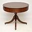 Antique Mahogany Leather Top Drum Table  Marylebone Antiques