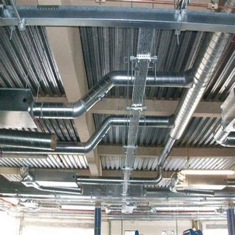 Ventilation Galvanized Iron Industrial Ducting System At Rs 62square