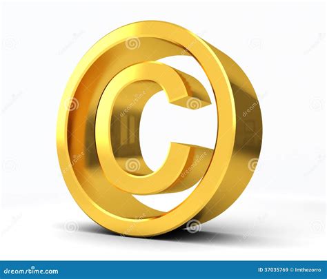Copyright Registered And Trademark Symbols Royalty Free Stock Image