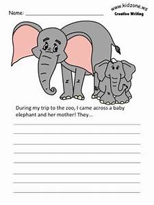 elephant writing paper