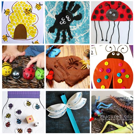 26 Fun Bug Themed Crafts Activities And Printables For Kids