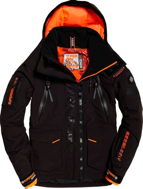 Superdry Ultimate Snow Rescue Jacket M Onyx Black Chaquetas De Esquí