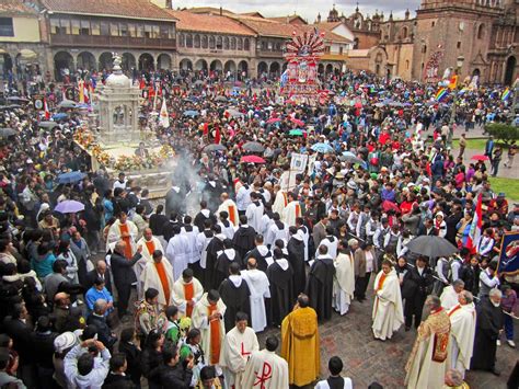 Folclore Eterno Peru Fiestas Del Corpus Christi