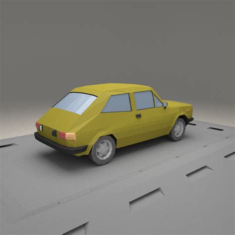 Fiat 127 A Free 3d Models