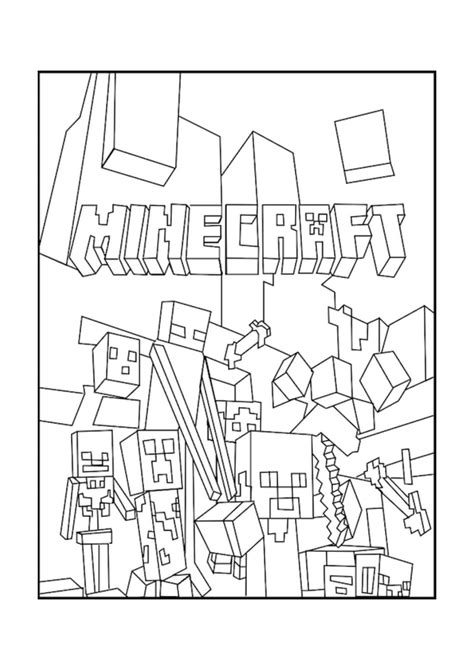Download 3000+ pictures for free. Minecraft Coloring Pages. Print Them For Free! 100 ...