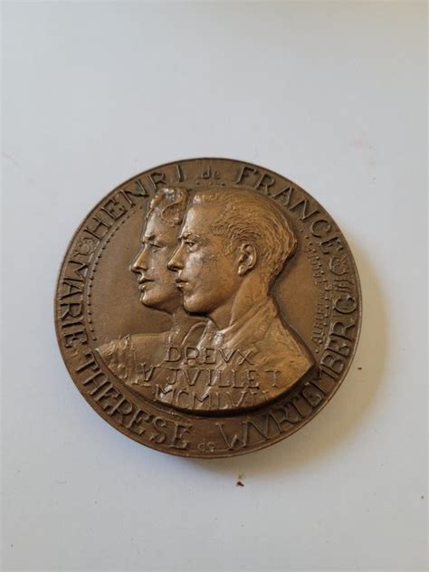 France Bronze Medal 1957 By Albert De Jaeger Mariage Catawiki