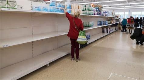 Coronavirus Supermarkets Ask Shoppers To Be Considerate And Stop Stockpiling BBC News