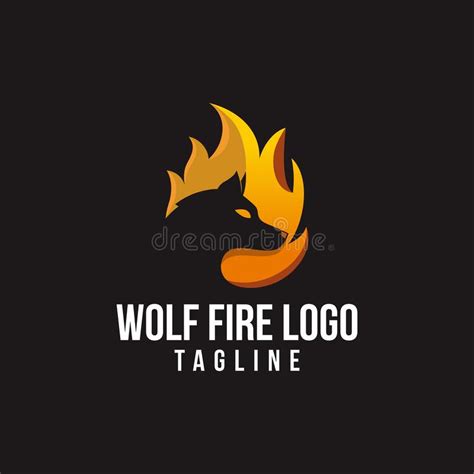 Free Wolf Fire Logo Vector Stock Illustration Illustration Of Colour