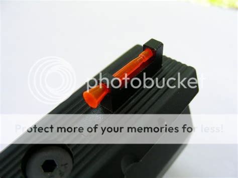 Fiber Optic Front Sight For Buckmark Target Model Wpinned Front Sight