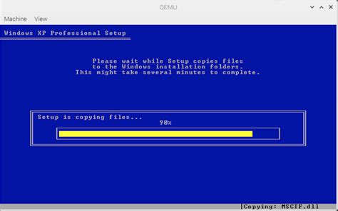 Installing Windows Xp On Qemu Raspberry Pi Zivo Nix Blog