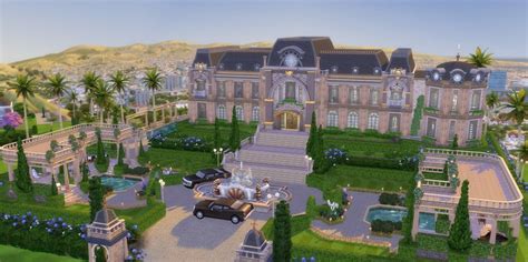 10 The Sims 4 Mansions That Are Too Unreal Game Rant Mansions Sims