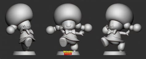 Toadette Super Mario Fanart Modelo De Impresión 3d In Escultura 3dexport