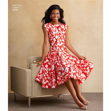 New Look Sewing Pattern 6094 Misses Dresses Sewing Patterns My
