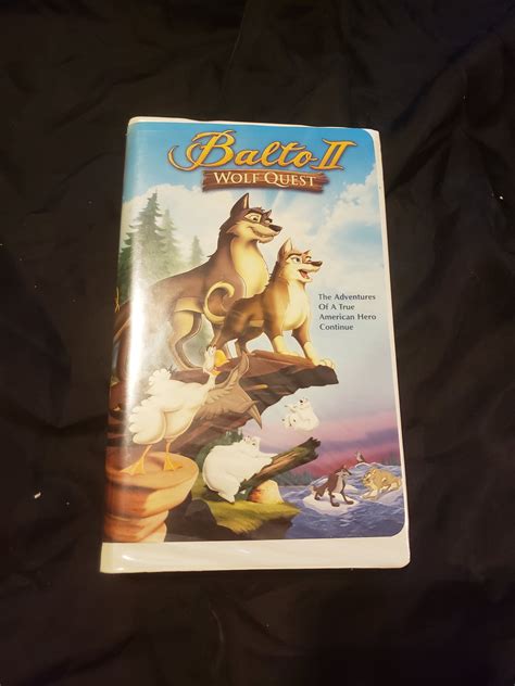 Balto 2 Wolf Quest Vintage Vhs Etsy Uk