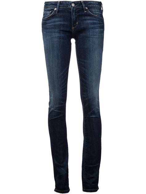 Citizens Of Humanity Jett Low Rise Jeans In Blue Lyst
