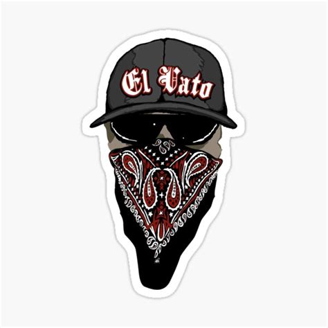El Vato Disguise Sticker For Sale By Apadilladesign Redbubble