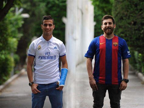 جهان عکس رونالدو و مسی ایرانی در کنار هم صاحب‌خبر