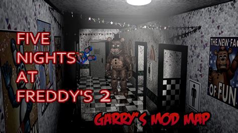 Five Nights At Freddys 2 Gmod Map Youtube