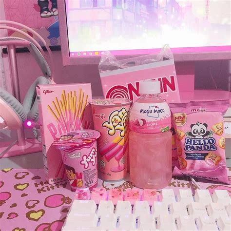 Pink Snack Haul Epic Asmr Fail 😂 Much Needed Break 🤞🏻🥰 Pinksetup Pinkpc