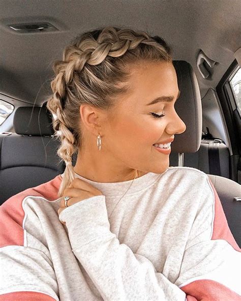 Alright, so you've come to us to learn how to braid, eh? Best French Braid Short Hair Ideas 2019 - The UnderCut