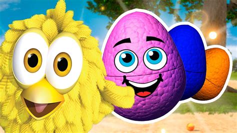 Learn Colors With Surprise Eggs 2 Videos For Kids Youtube