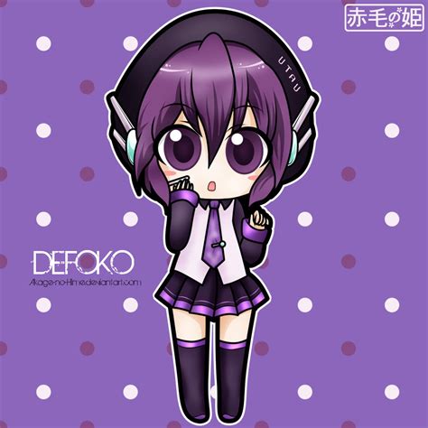 Utau Defoko By Akage No Hime On Deviantart