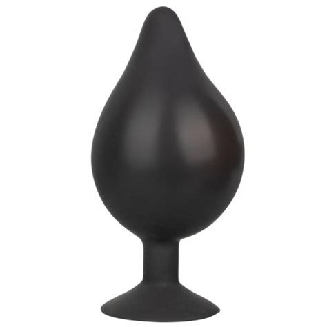 Xl Weighted Silicone Inflatable Plug Sex Toys At Adult Empire