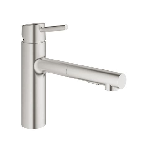 I had kitchen elberon single handle faucet a bathroom faucet suddenly sprung a leak in the flexible stainless hose inputs flooding the update 5/24/19: Grohe Concetto Single-Handle Kitchen Faucet | Bradshaw ...