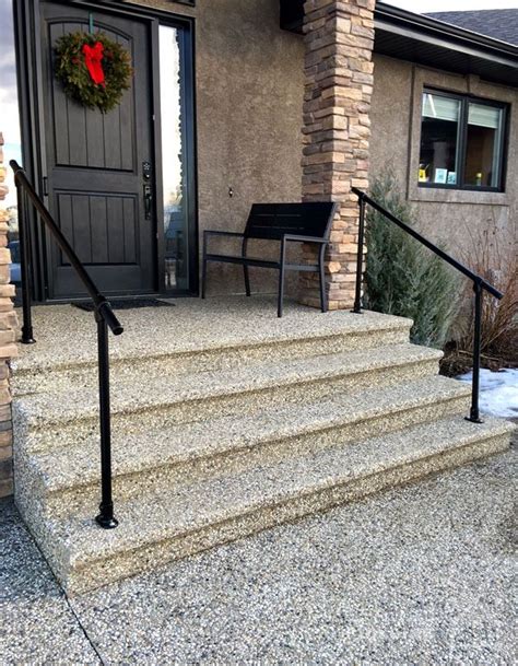 As long as you're replacing the siding, everything else should be updated too. Pin on Pipe Railing