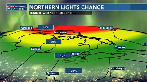 Northern Lights Possible Throughout Thursday In Area