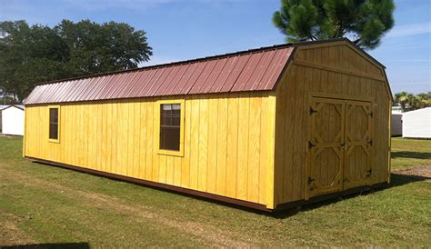 Handi House Wood High Lofted Barn 12 X 30