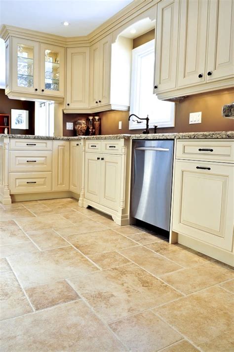 39 Beautiful Kitchen Floor Tiles Design Ideas Kitchen Flooring