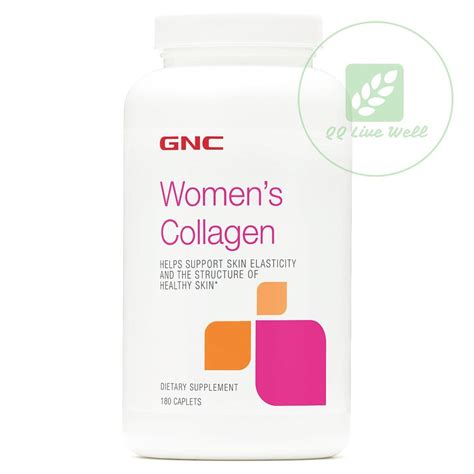 Gnc Womens Collagen 180 Caplets Shopee Singapore