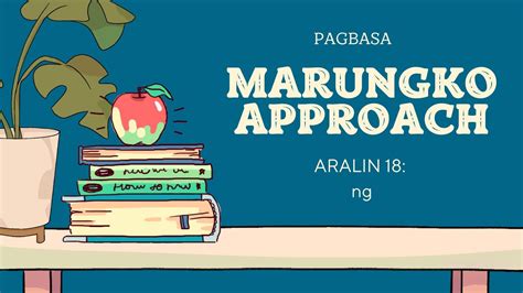 Unang Hakbang Sa Pagbasa Marungko Approach At Montessori Letters Aralin NG ViDoe