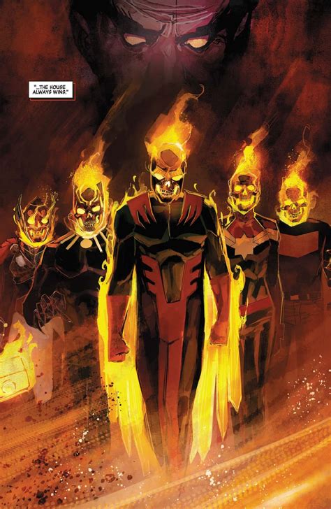 Every Ghost Rider Ever Marvel