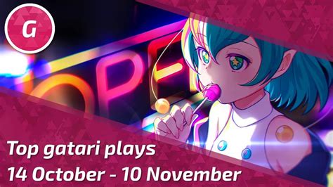 Top Gatari Plays Of The Month 14 October 10 November Youtube