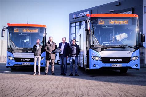 Two New Scania Citywide Suburban Le For Wartburgmobil Urban