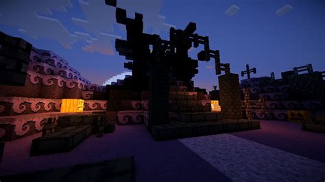 Halloween Town Nightmare Before Christmas Minecraft Project