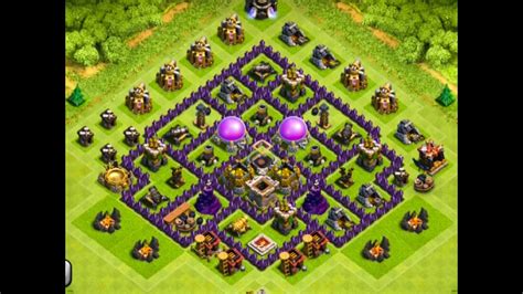 Clash Of Clans - EPIC TOWN HALL 7 Farming Base ! | Doovi