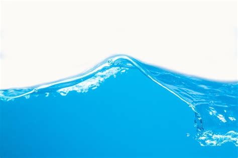 Premium Photo Water Splash Aqua Flowing In Waves And Creating Bubbles