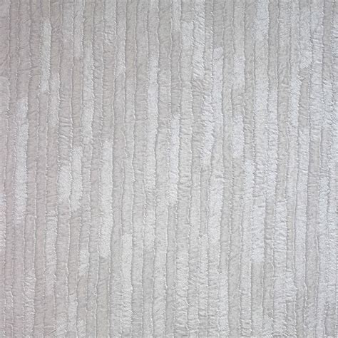 Crown Bergamo Leather Texture Wallpaper Off White Silver Wallpaper