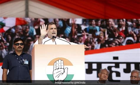 Rahul Gandhis Hate Rising Attack On Bjp At Mega Congress Rally