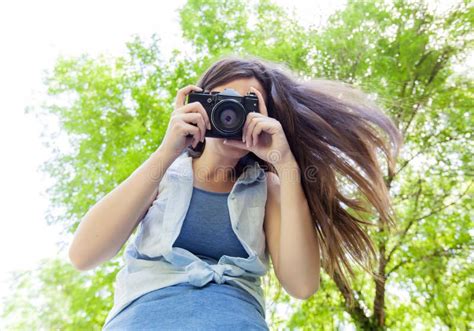 Amateur Photographer Outdoor Stock Image Image Of Leisure Photographer 116160285