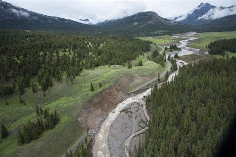 Video Yellowstone Releases Compilation Showing June Flood Damage
