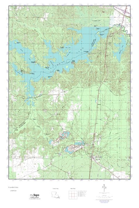 Mytopo Cocodrie Lake Louisiana Usgs Quad Topo Map