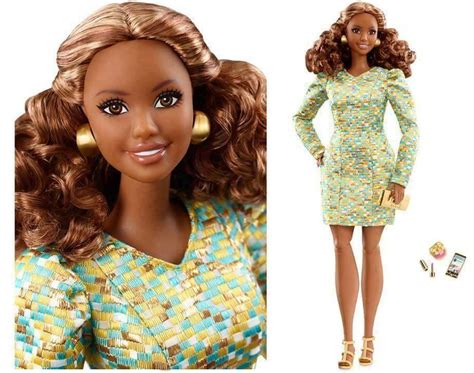 Black Doll Collecting Thebarbielook™ Barbie® Doll Curvy