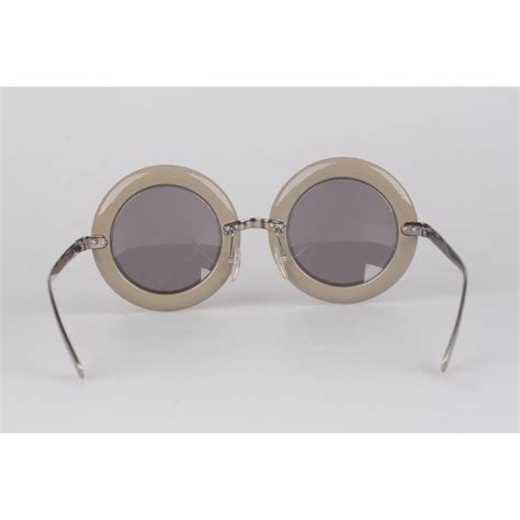 Louis Vuitton Strass Large Round Model Nelly Sunglasses Z0505u For Sale At 1stdibs Louis